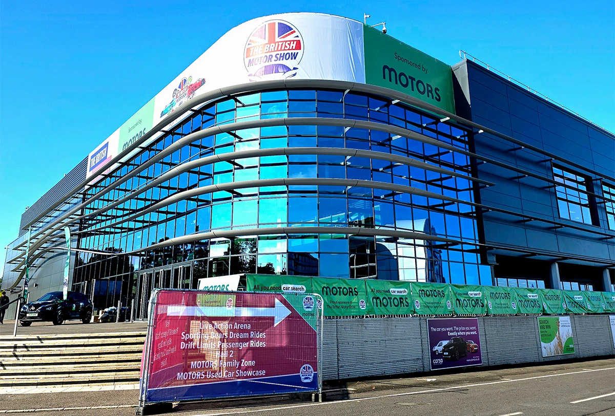 Main building signage