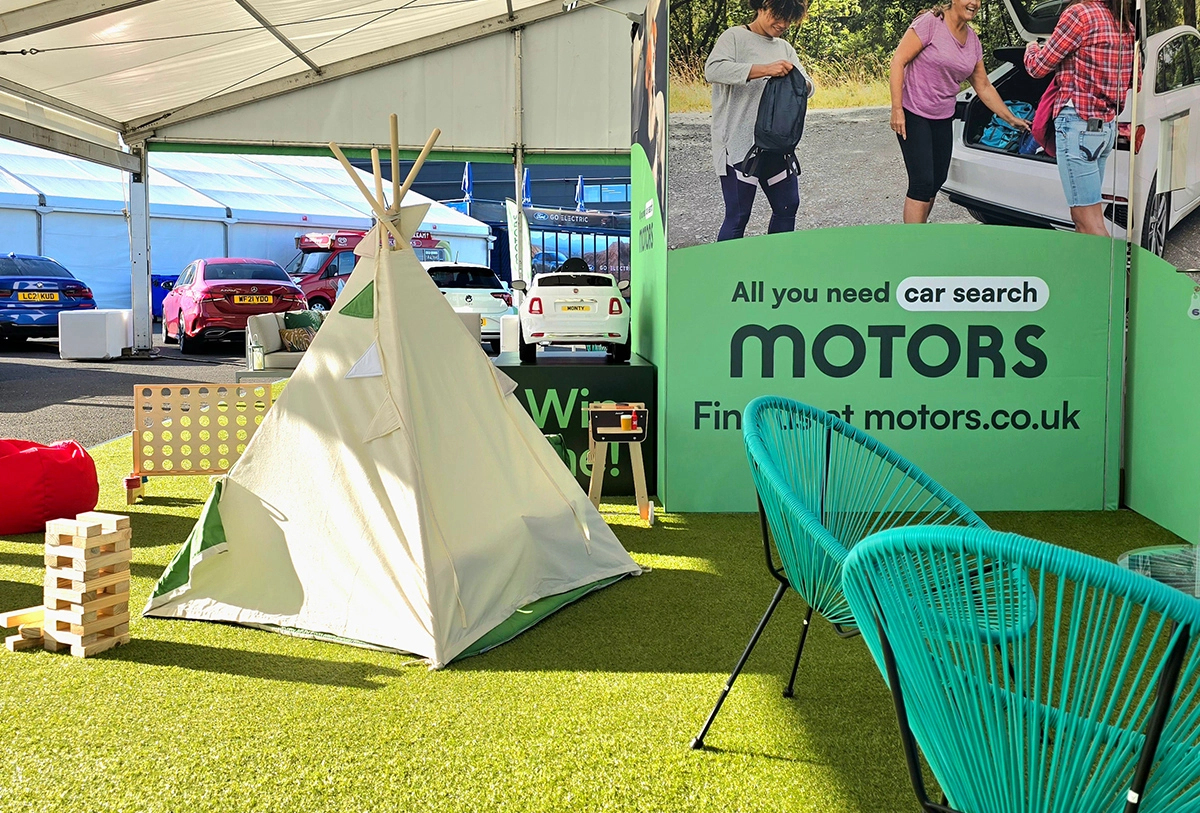 Dealer Showcase picnic play area